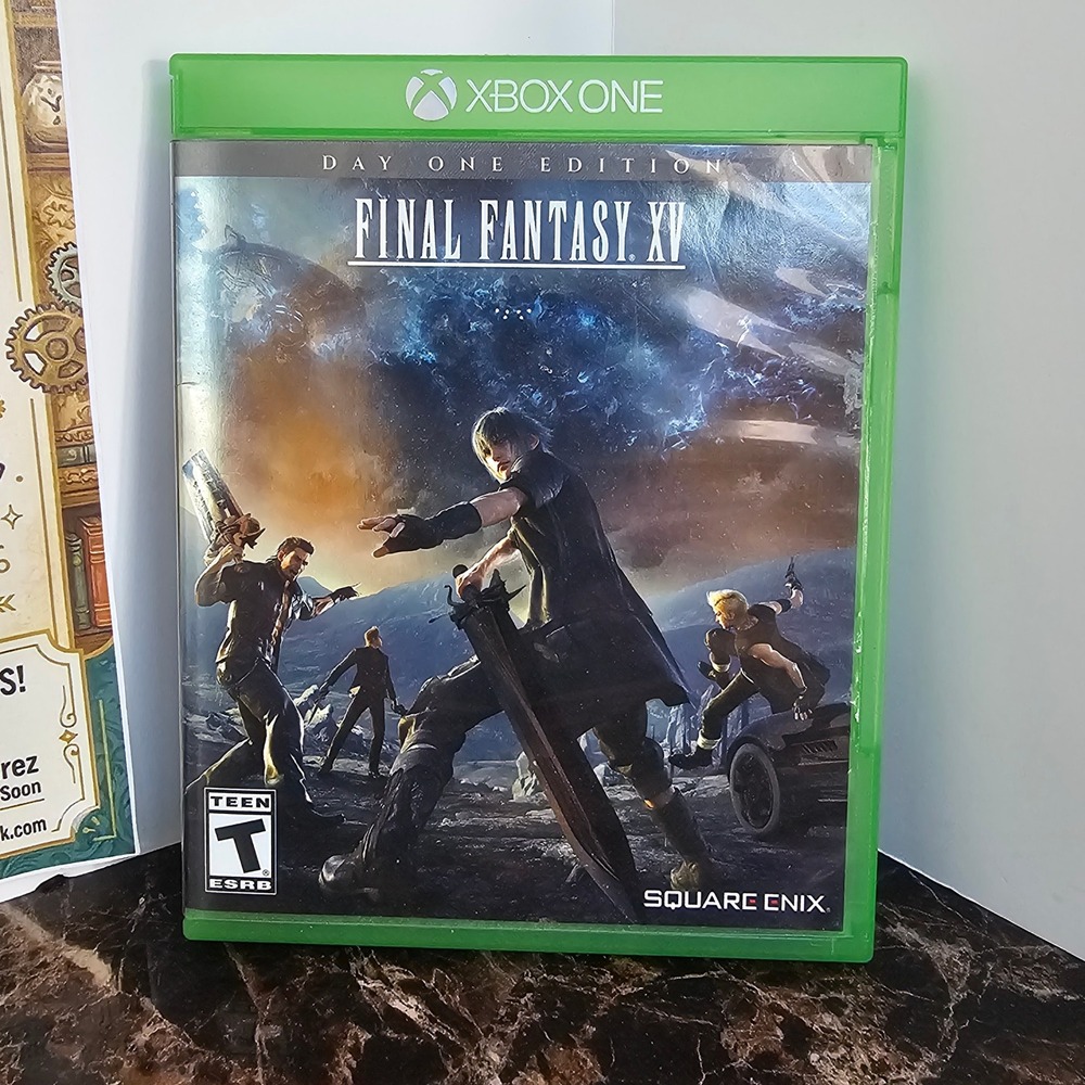 Final Fantasy XV Day One Edition Xbox One Square Enix RPG Video Game Disc FF15